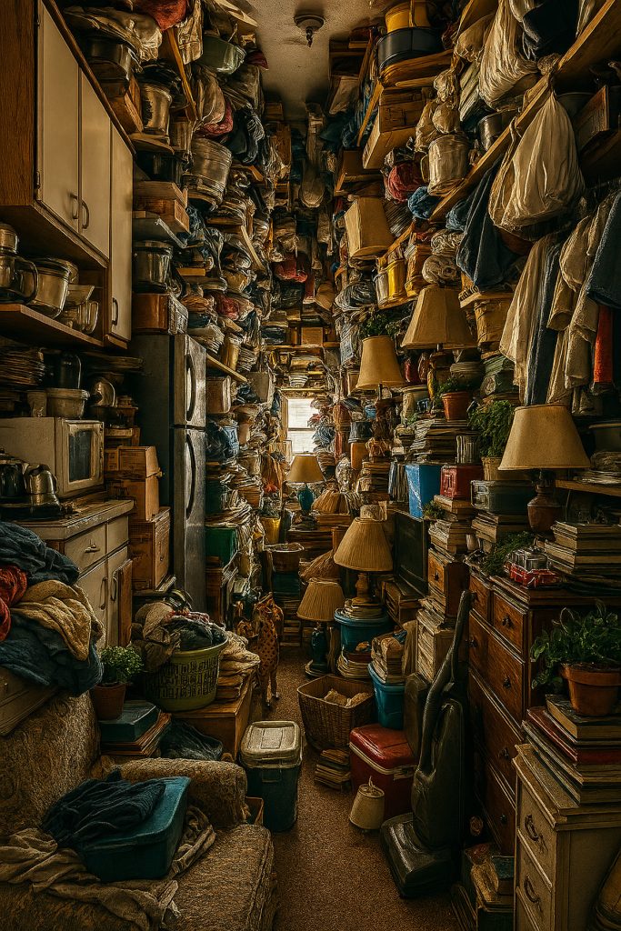 hoarder house